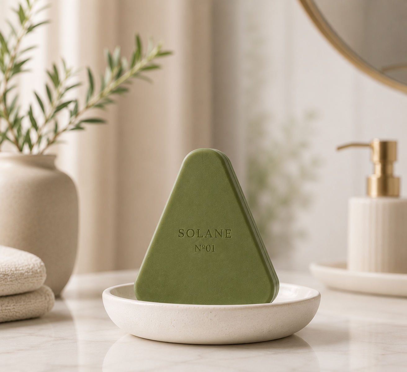 SOLANE N°01 – Shampoing Solide Anti-Chute | Cheveux Plus Forts & Plus Denses